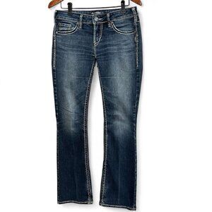 Silver Jeans Womens Size 29x31* Aiko Bootcut Blue Denim Western Casual